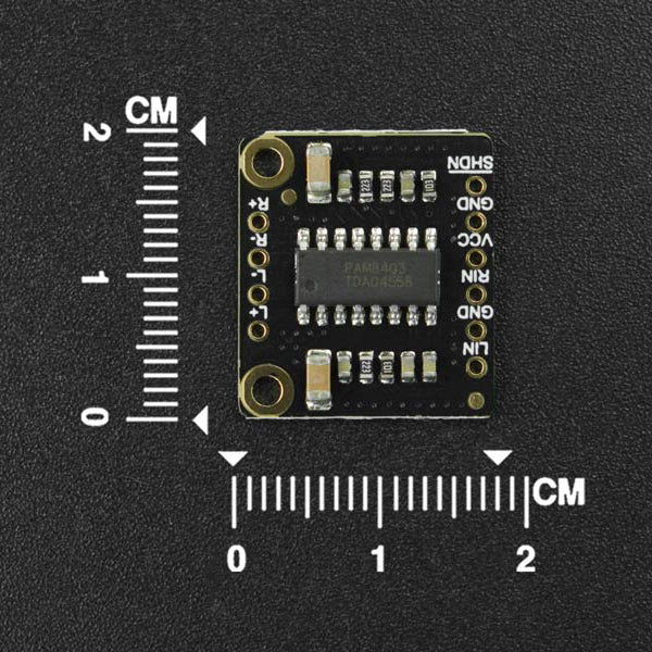 Fermion: 3W Mini Audio Stereo Amplifier (PAM8403) - Image 3