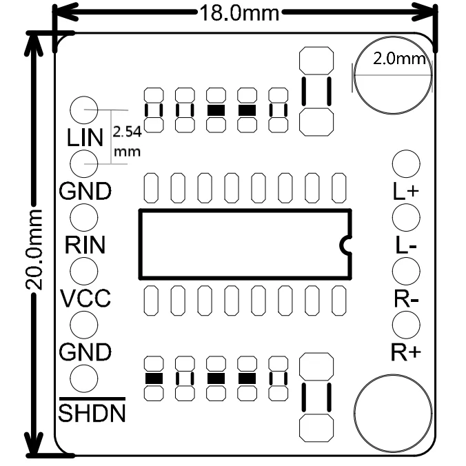 Fermion: 3W Mini Audio Stereo Amplifier (PAM8403) - Image 5