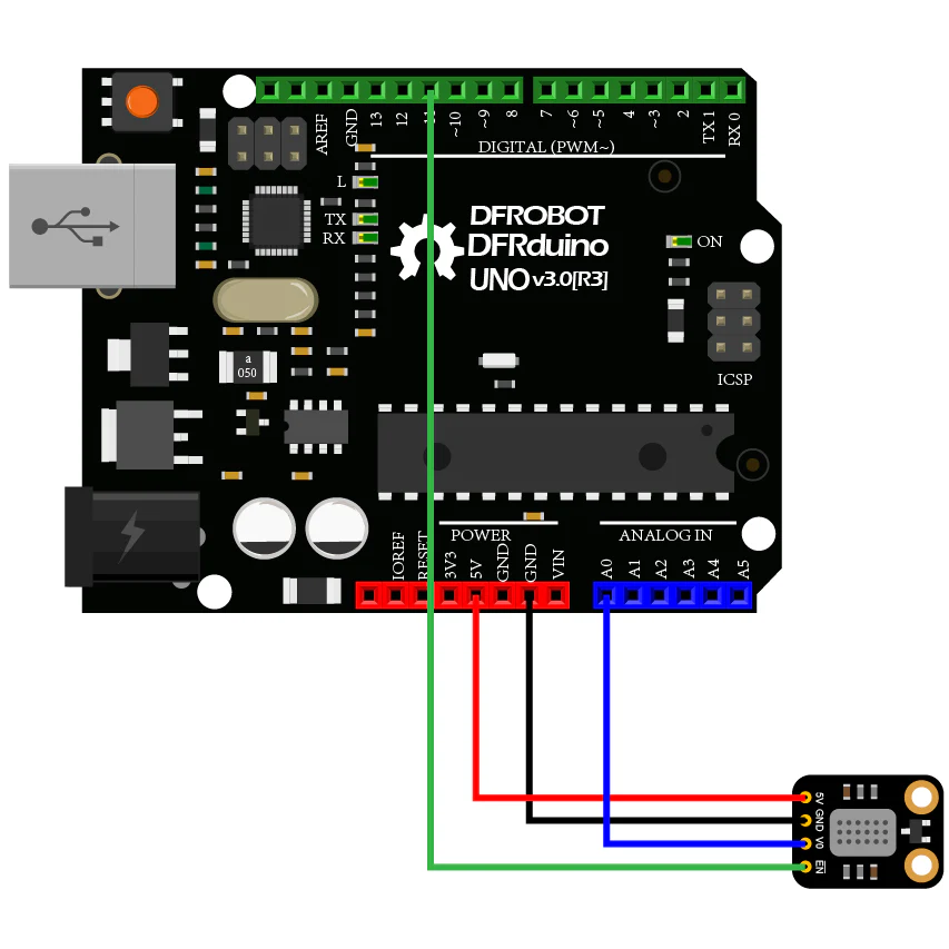 Fermion: MEMS Gas Sensor - MiCS-5524 - Image 5