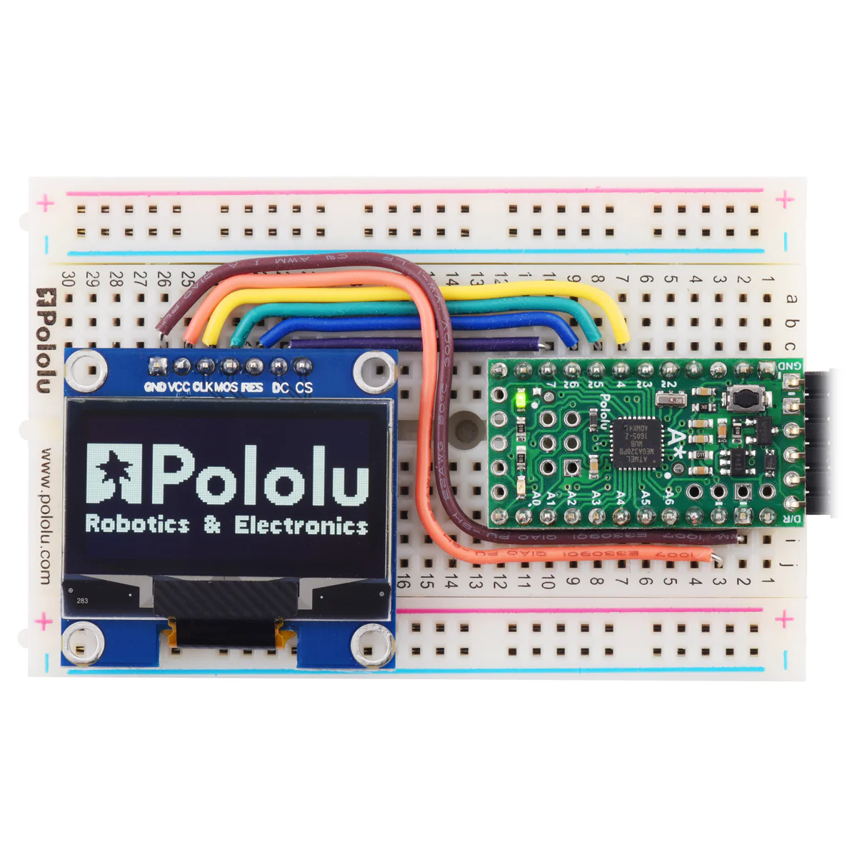 Graphical OLED Display: 128x64, 1.3", White, SPI - Image 6
