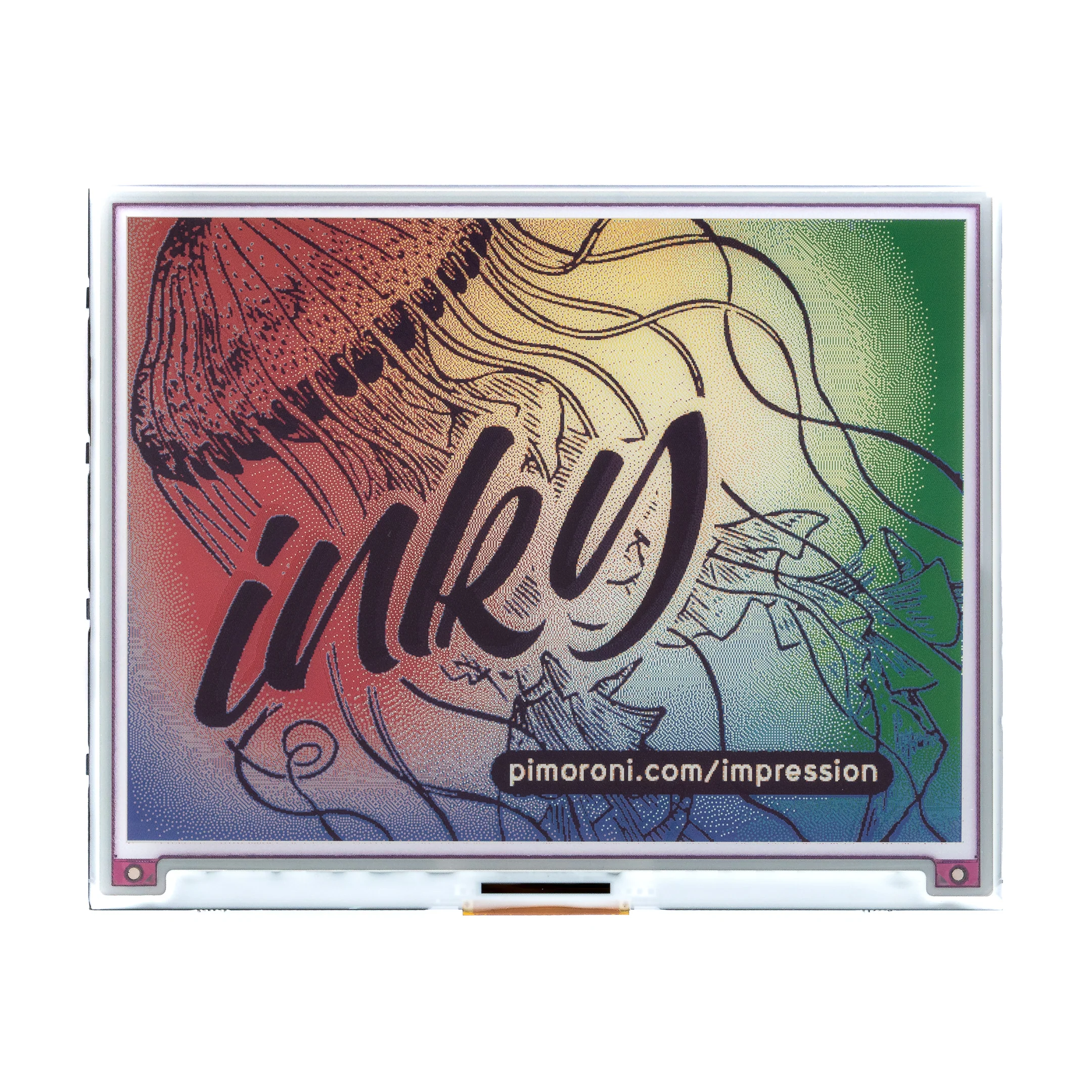 Inky Impression 5.7" (7 colour ePaper/eInk HAT) - Image 3