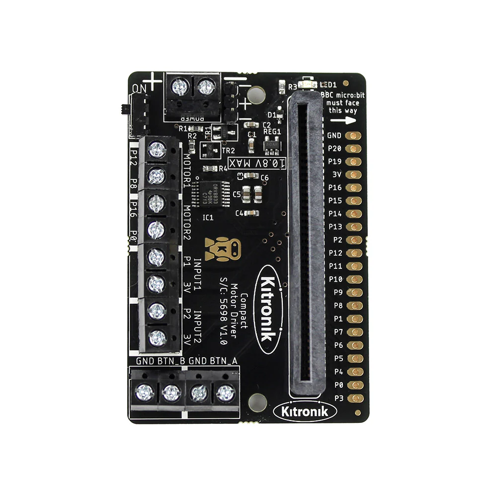 Kitronik Compact Motor Driver Board for the BBC micro:bit - Image 3