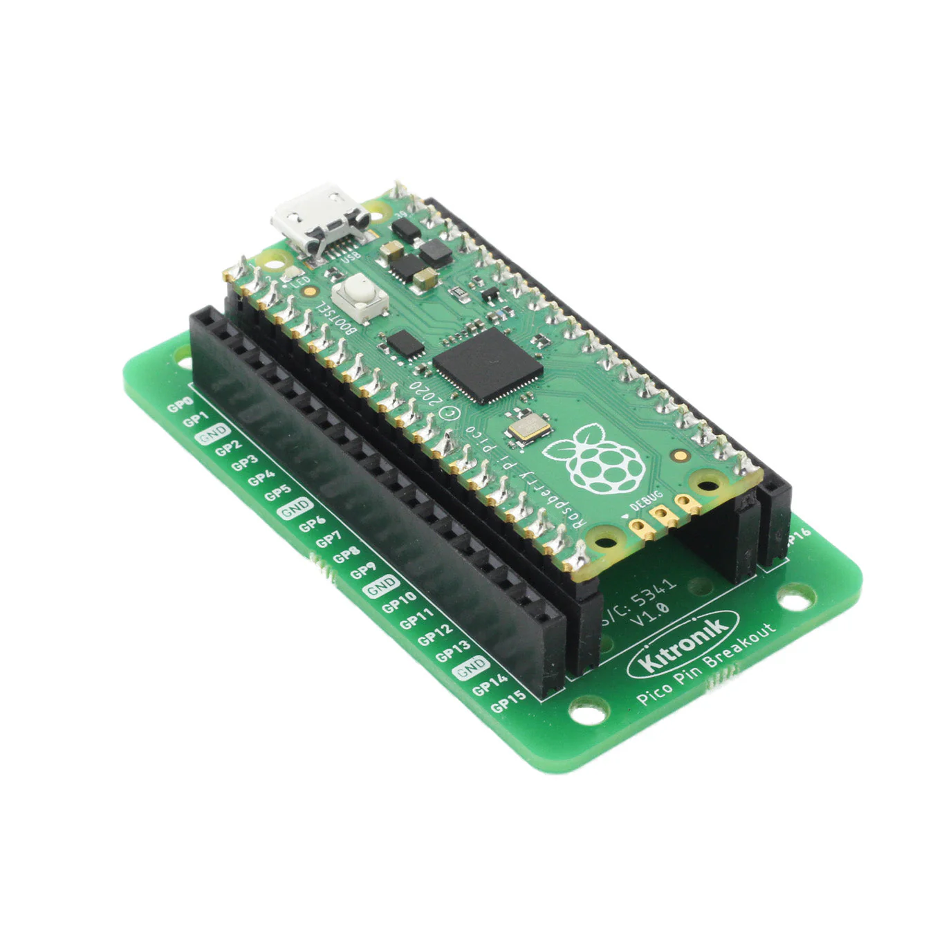 Kitronik Pin Breakout for the Raspberry Pi Pico - Image 2