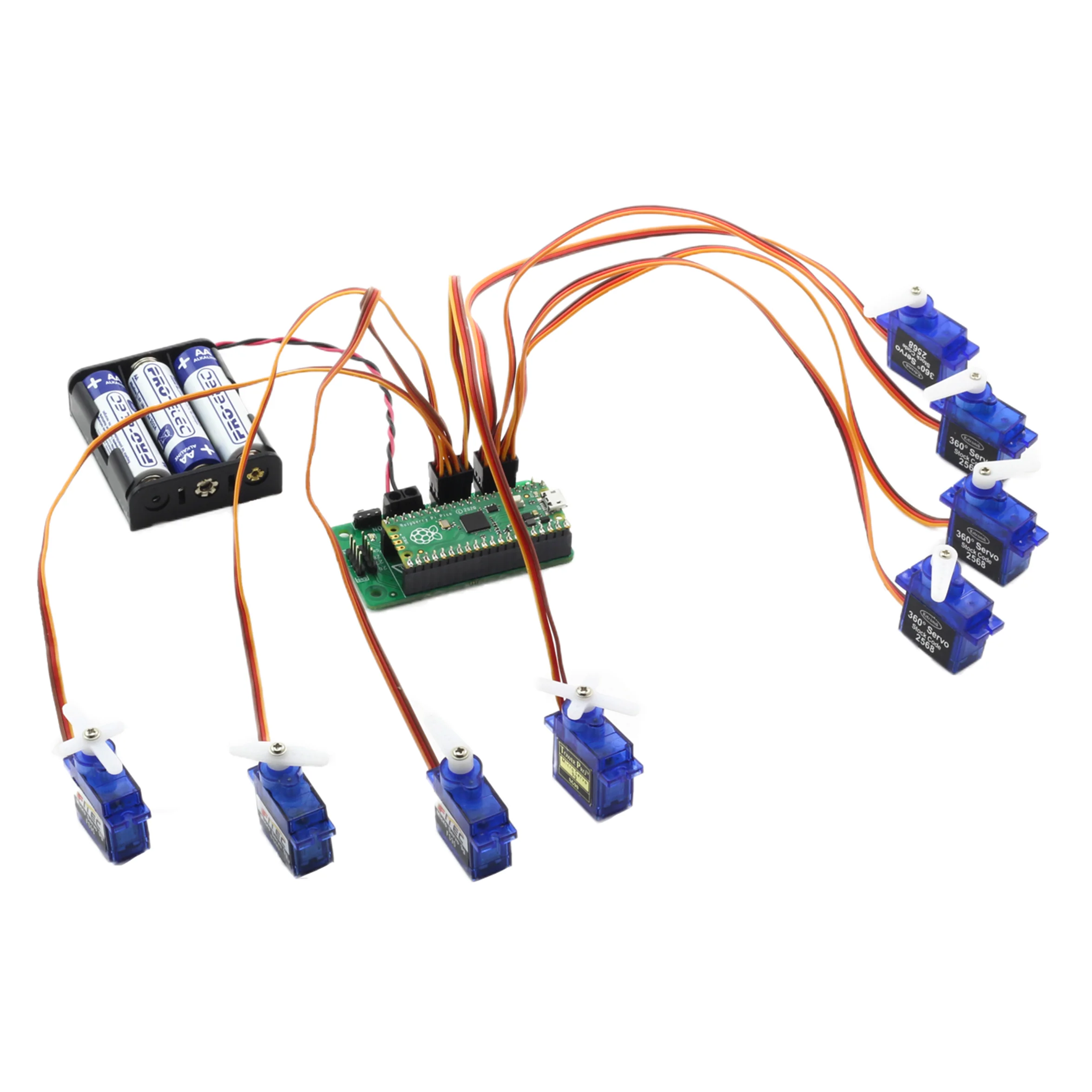 Kitronik Simply Servos Board for Raspberry Pi Pico - Image 6
