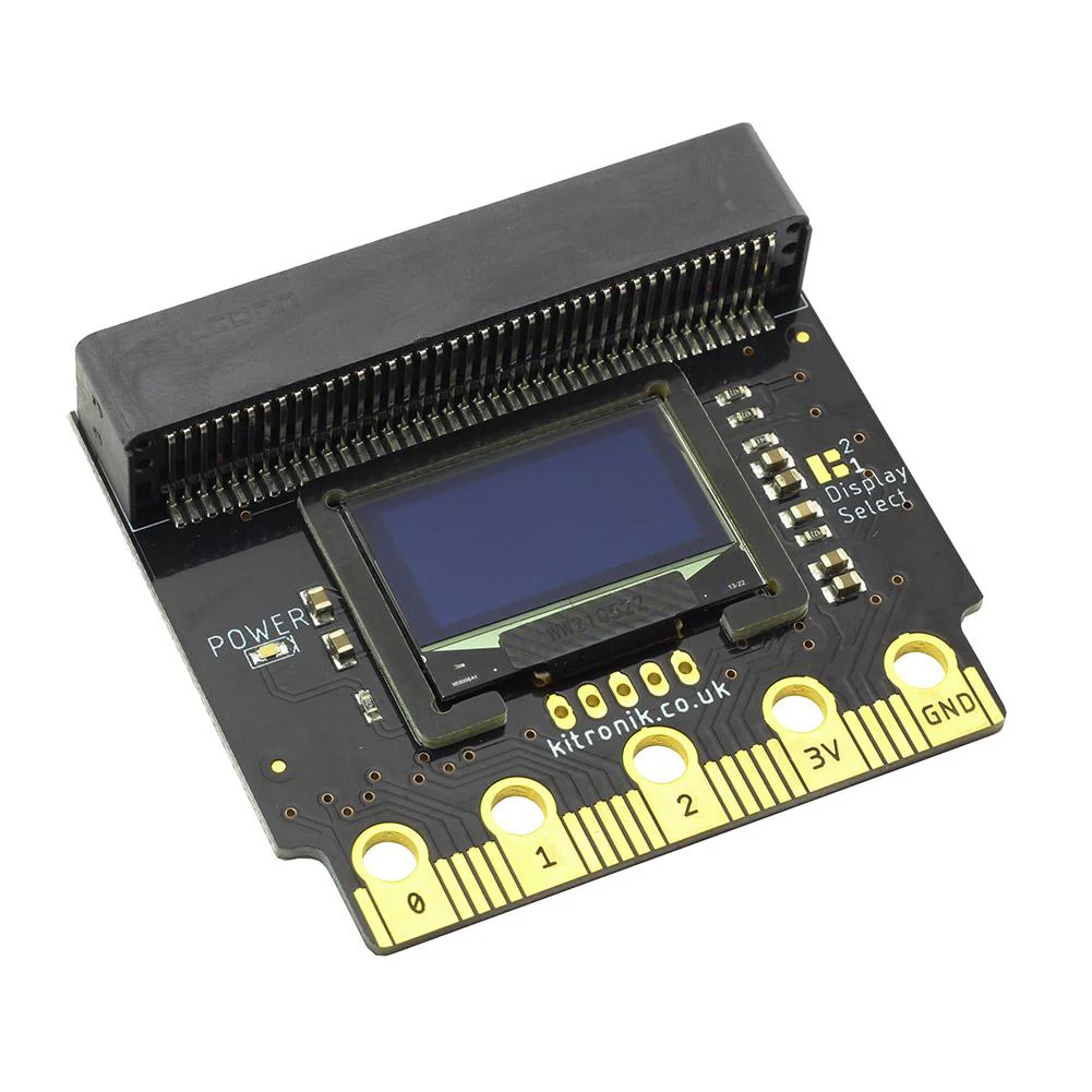Kitronik :VIEW Graphics128 OLED display 128x64 for BBC micro:bit - Image 2