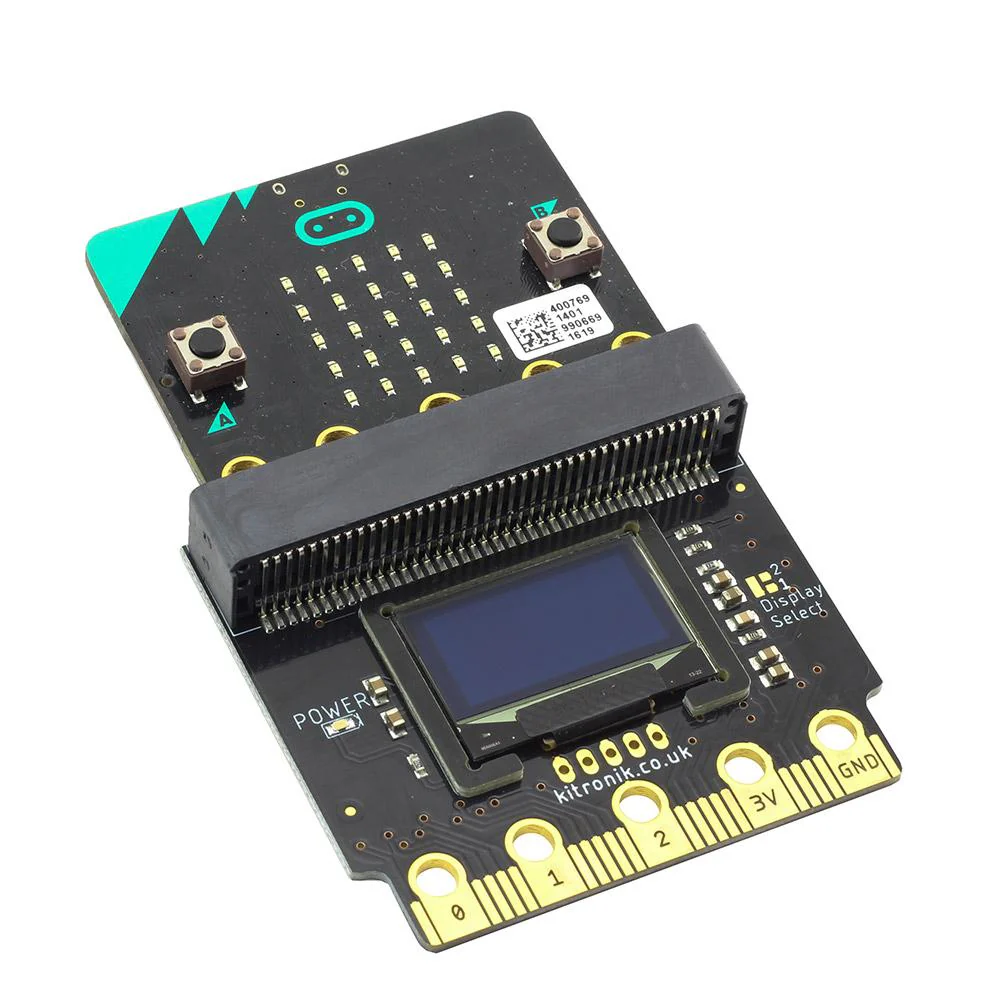 Kitronik :VIEW Graphics128 OLED display 128x64 for BBC micro:bit - Image 5
