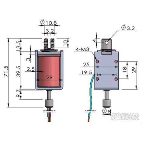 Large push-pull solenoid - Image 4