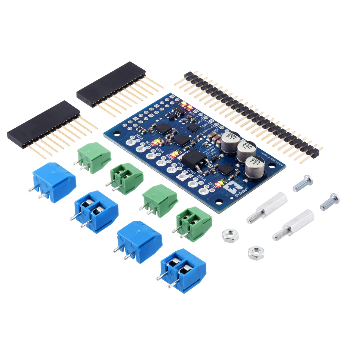 Motoron M3H256 Triple Motor Controller Kit for Raspberry Pi - Image 2