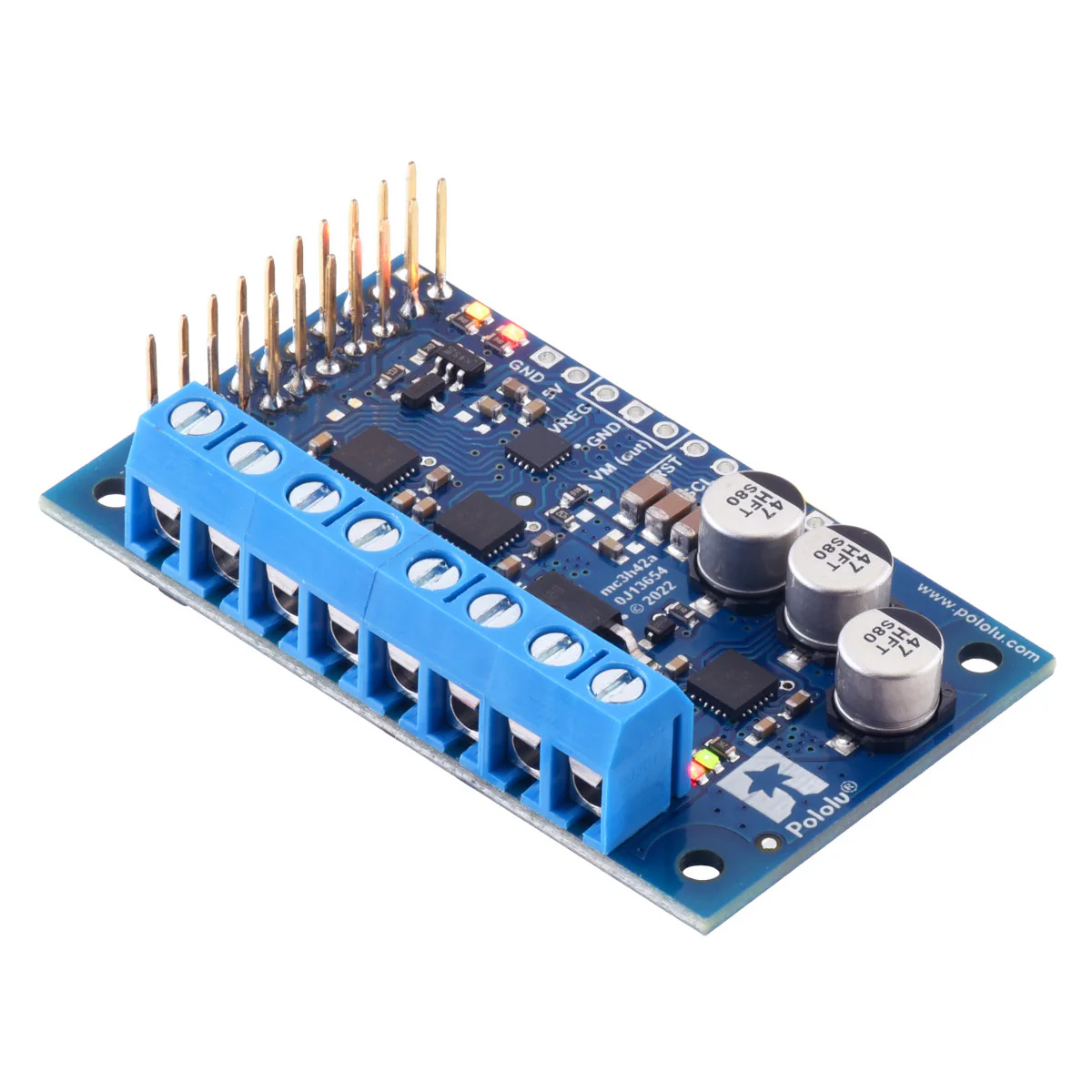 Motoron M3H256 Triple Motor Controller Kit for Raspberry Pi - Image 5