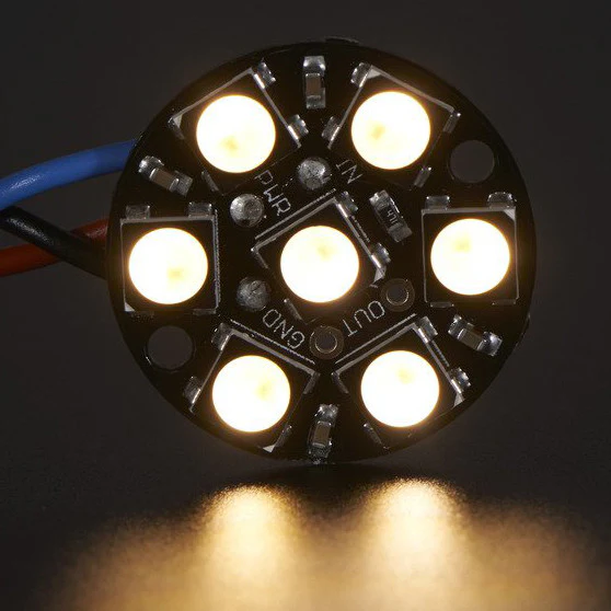 NeoPixel Jewel - 7 x 5050 RGBW LED w/ Integrated Drivers - Image 2