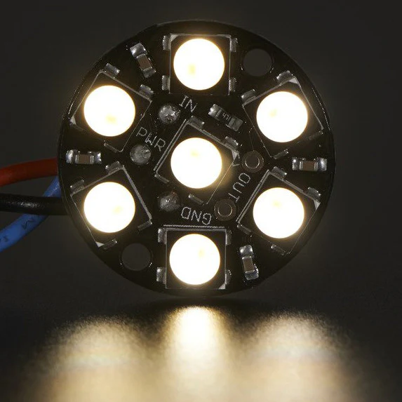 NeoPixel Jewel - 7 x 5050 RGBW LED w/ Integrated Drivers - Image 5