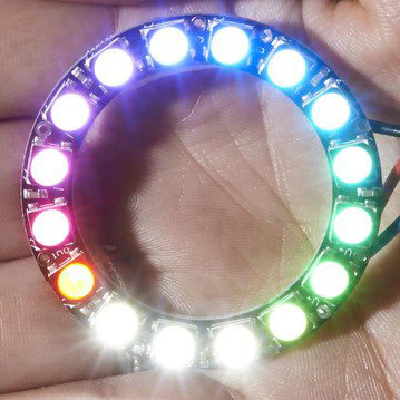 NeoPixel Ring - 16 x 5050 RGBW LEDs w/ Integrated Drivers - Image 6