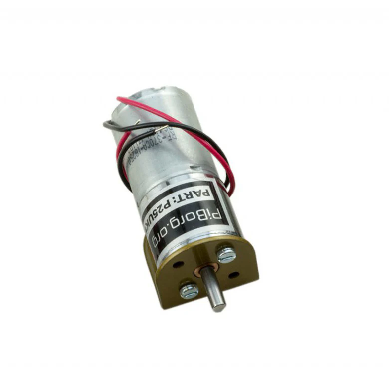 PiBorg Motor 12V 100RPM - 25mm - Image 2