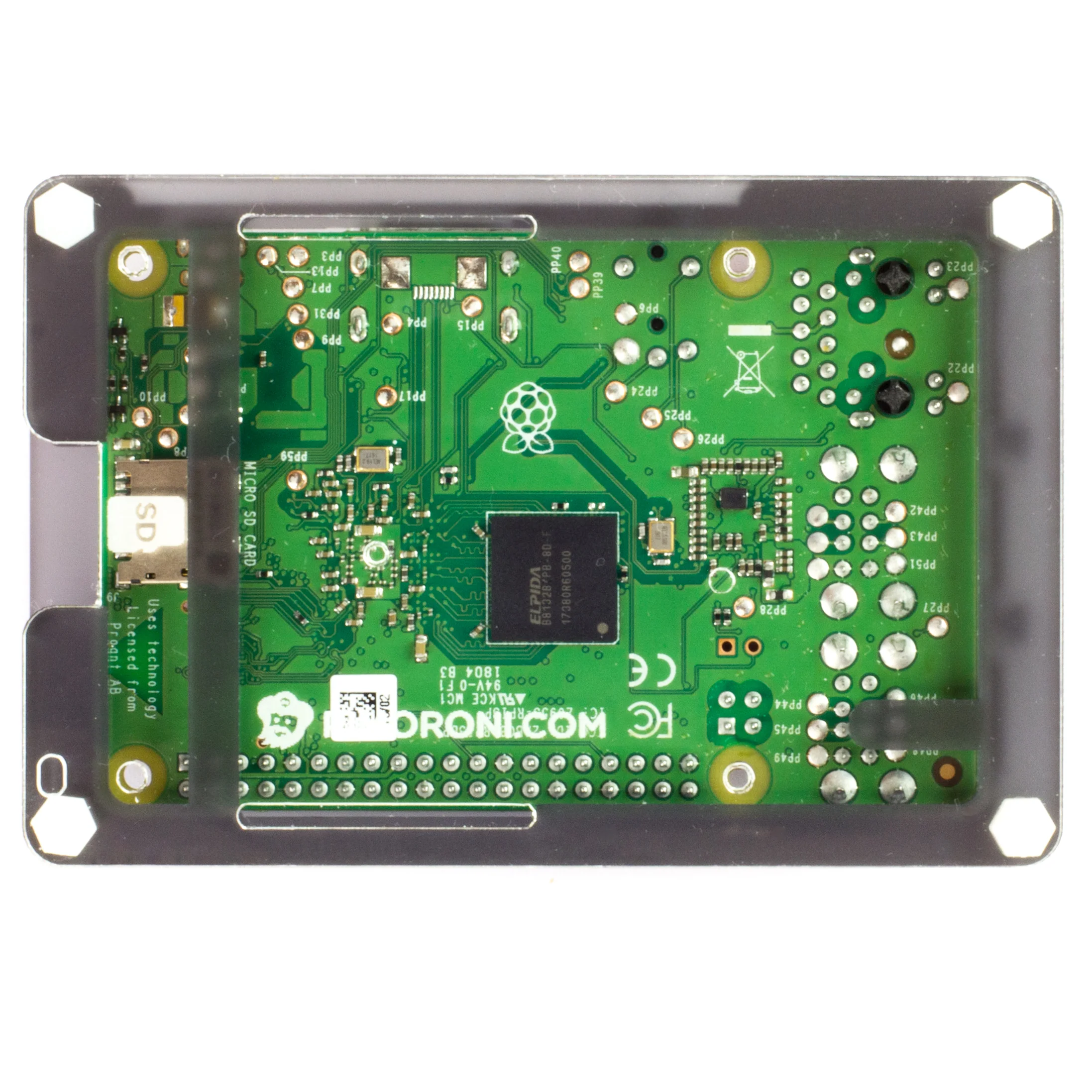 Pibow 3 B+ Coupé (Raspberry Pi 3 B+, 3, & 2) - Image 6