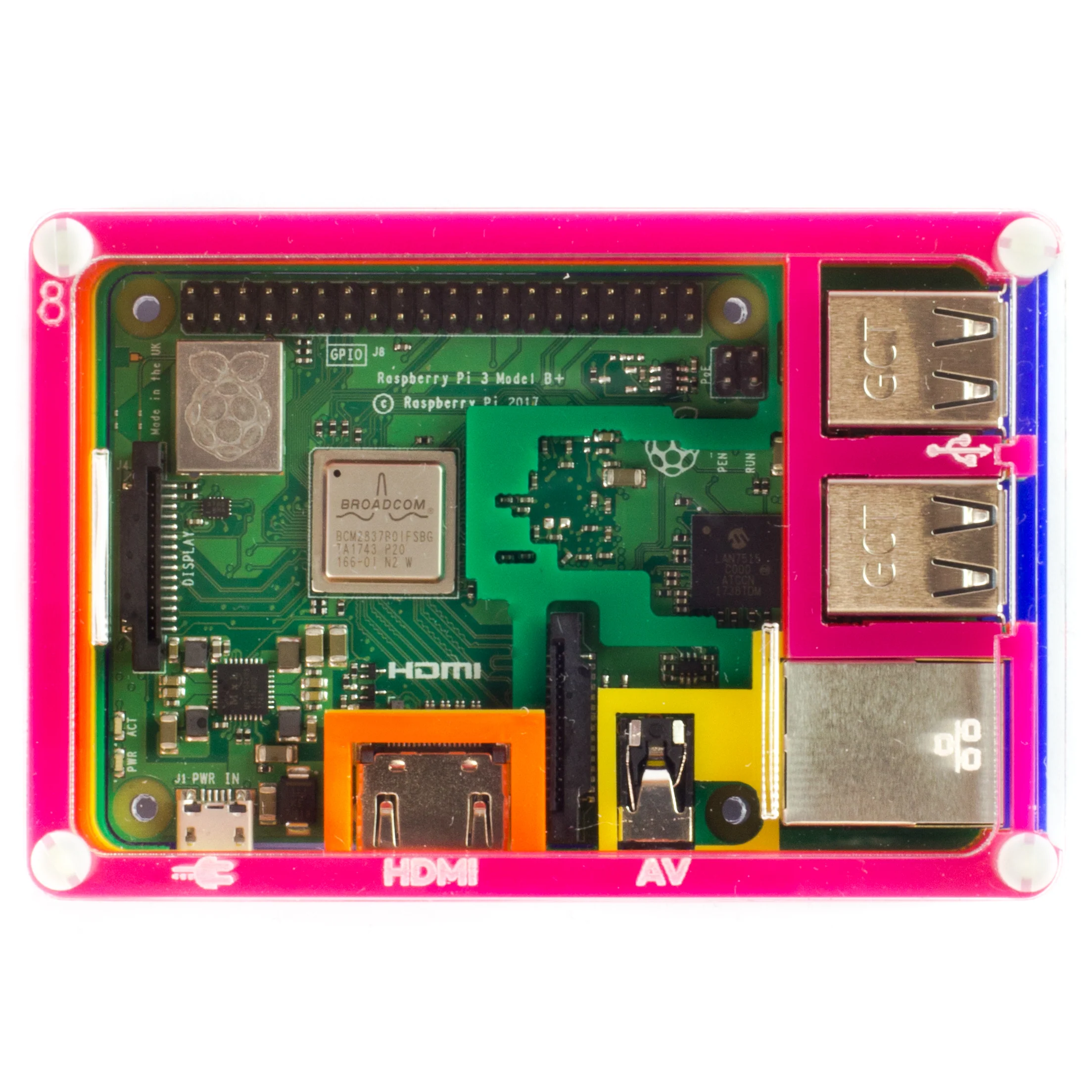 Pibow 3 B+ (Raspberry Pi 3 B+, 3, & 2) - Image 3