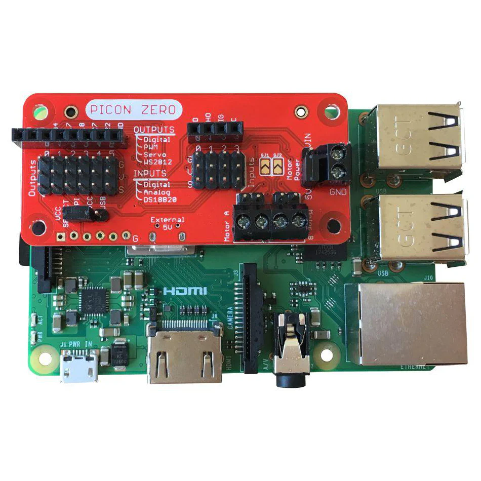 Picon Zero - Intelligent Robotics Controller for Raspberry Pi - Image 7