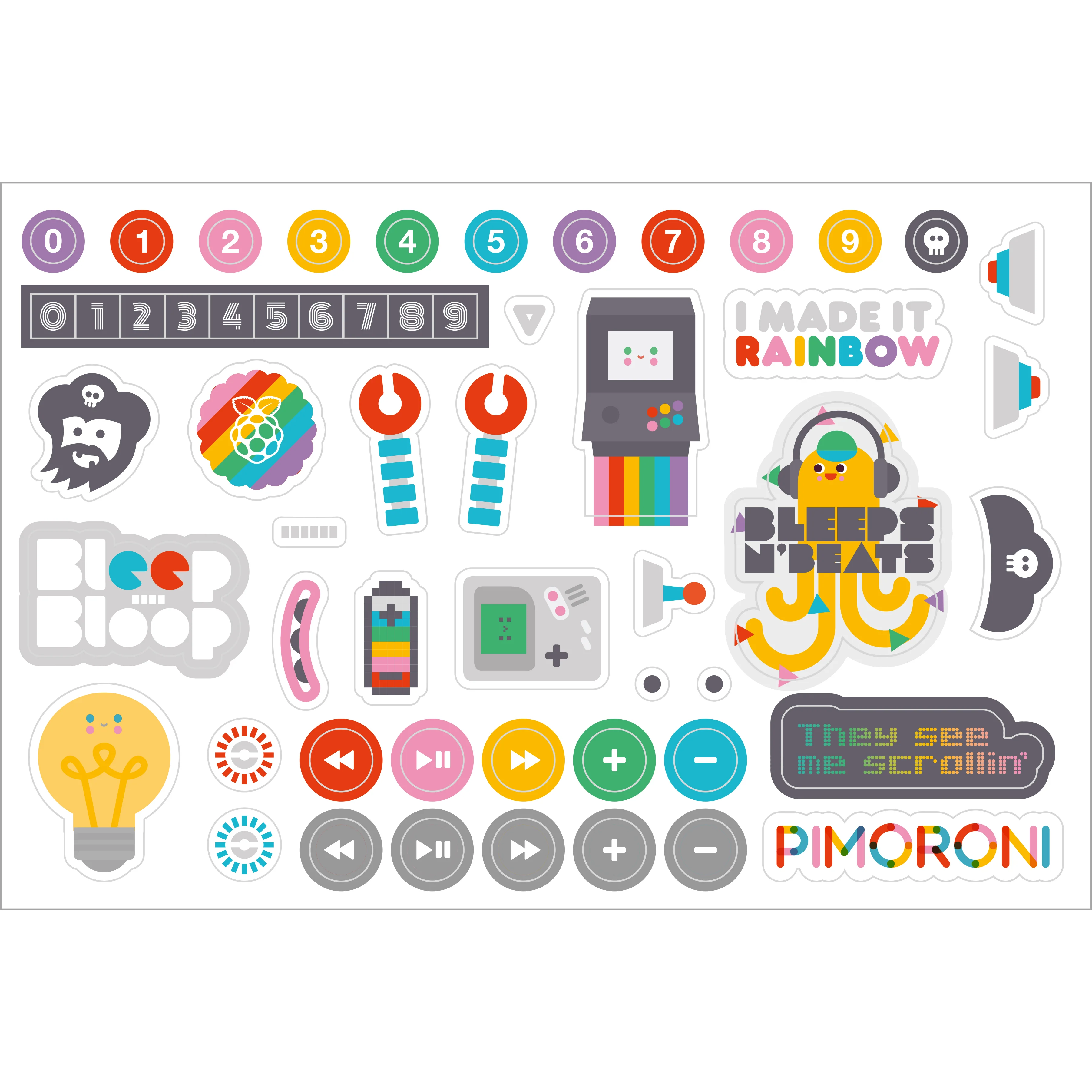 Pimoroni Super Sticker Selection - Image 3