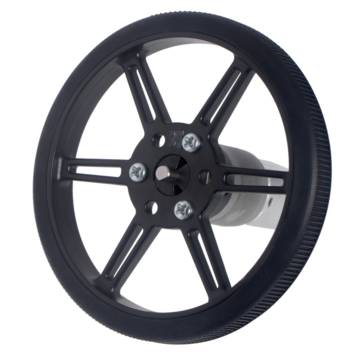 Pololu Multi-Hub Wheel w/Inserts for 3mm and 4mm Shafts - 80×10mm, 2-Pack - Image 8