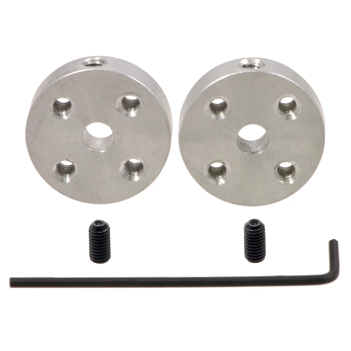 Pololu Universal Aluminum Mounting Hub, M3 Holes (2-Pack) - Image 4