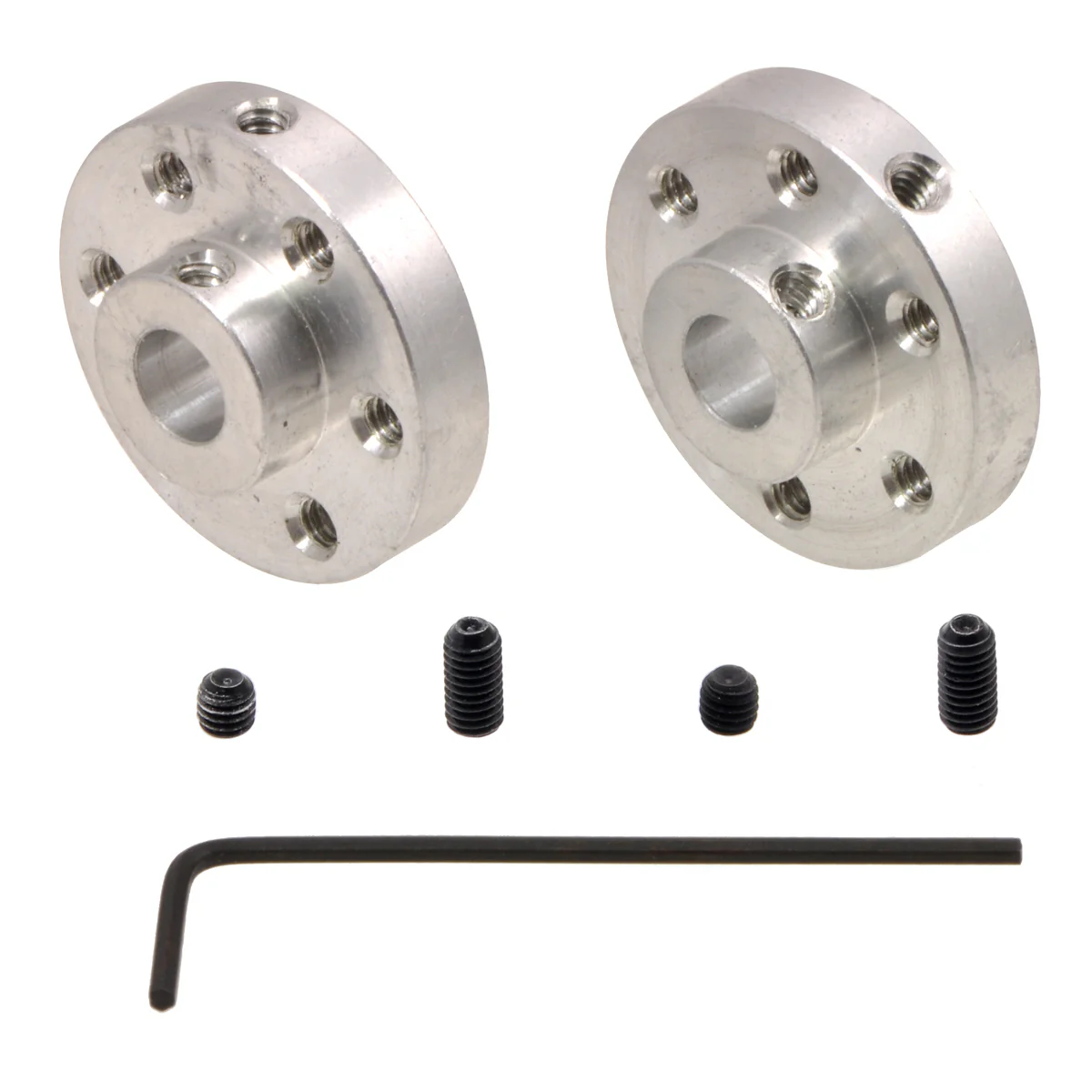 Pololu Universal Aluminum Mounting Hub, M3 Holes (2-Pack) - Image 5