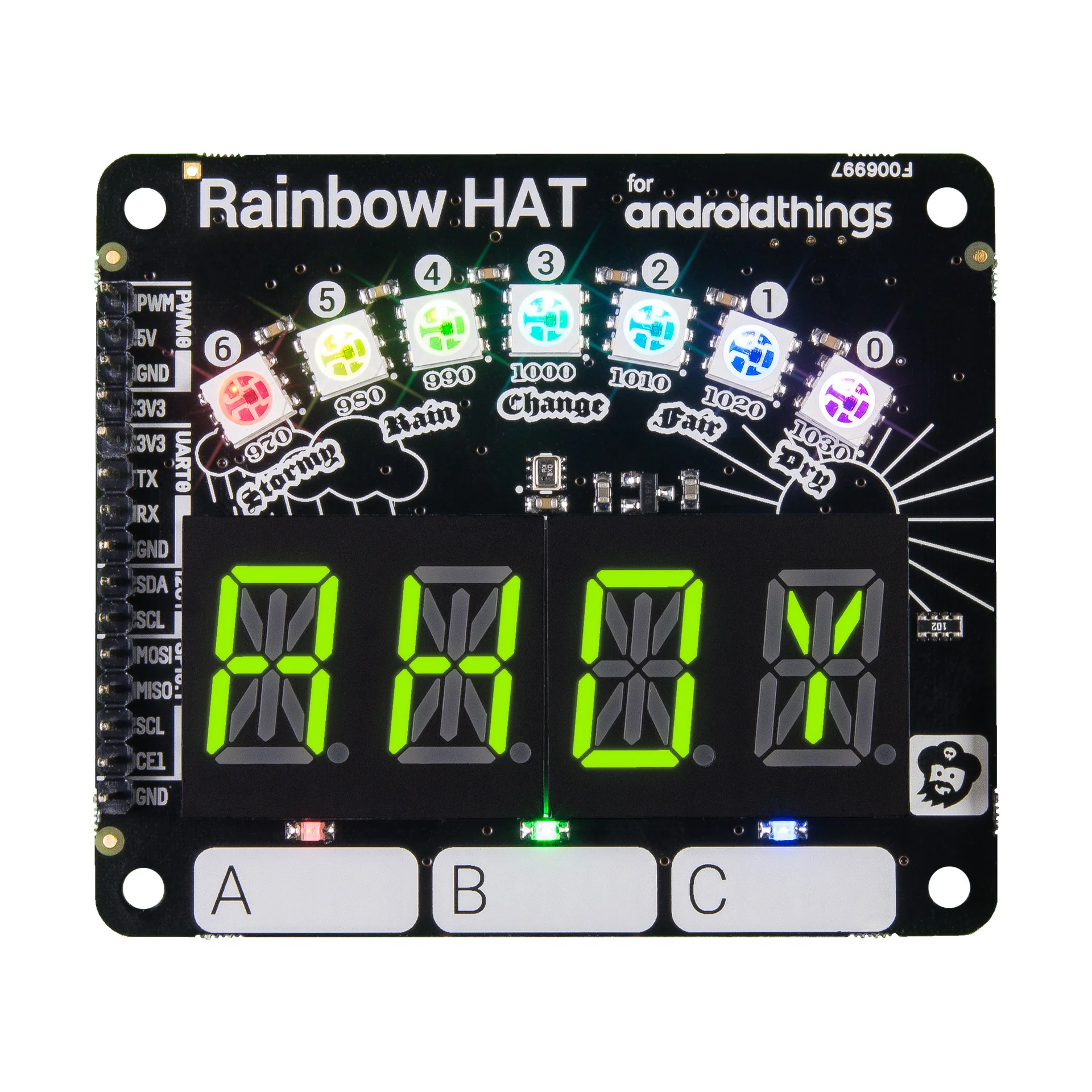 Rainbow HAT - Experimentation Board - Image 3