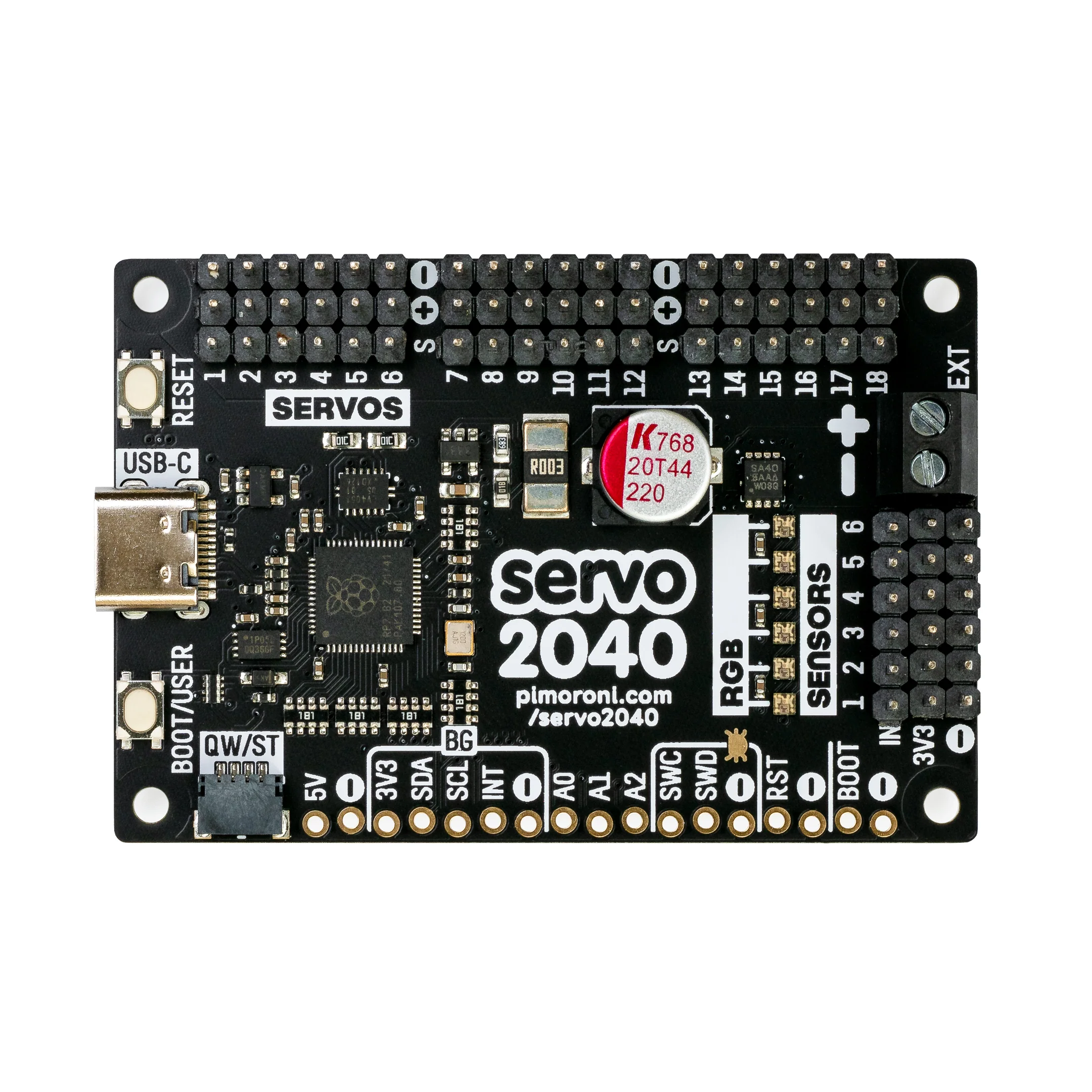 Servo 2040 - 18 Channel Servo Controller - Image 2