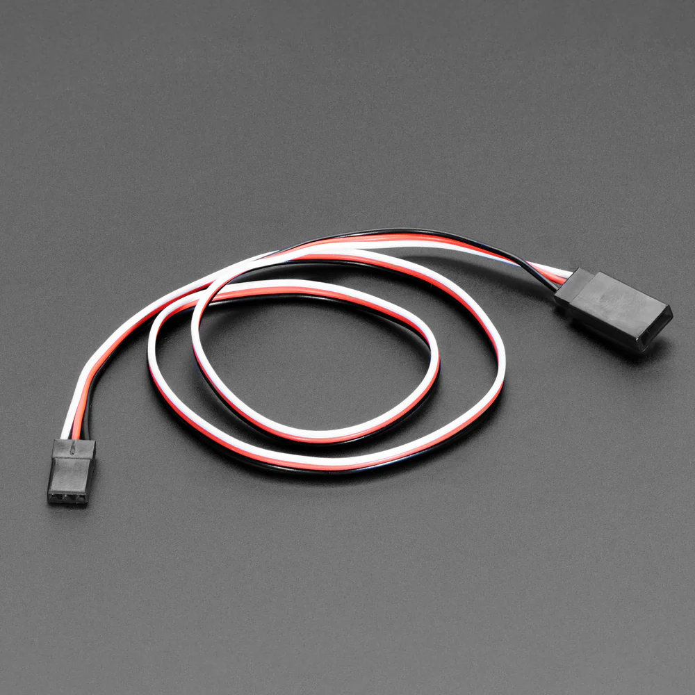 Servo Extension Cable - 50cm / 19.5" long - Image 2