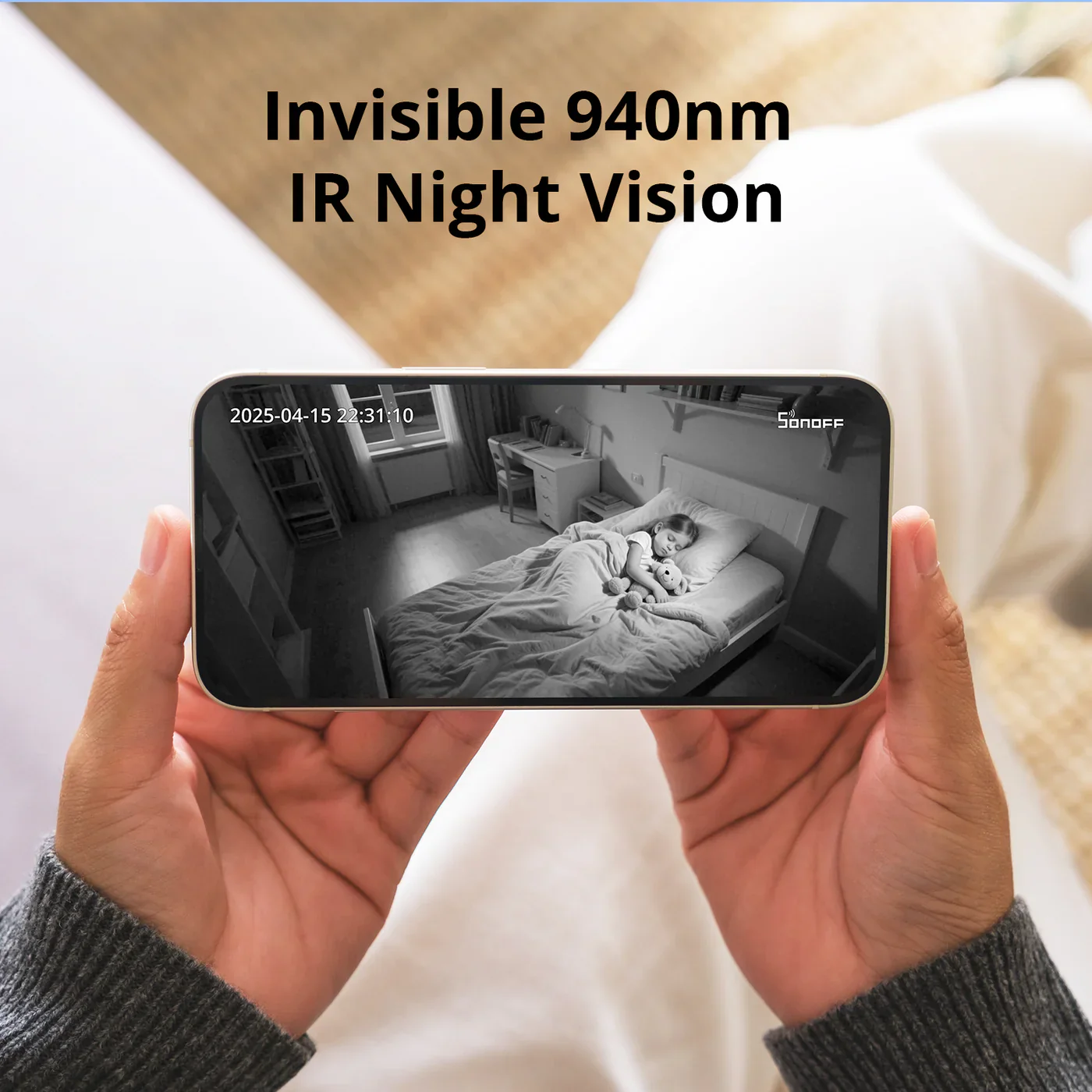 Sonoff 360° Wi-Fi Security Camera with Pan-Tilt - Image 4