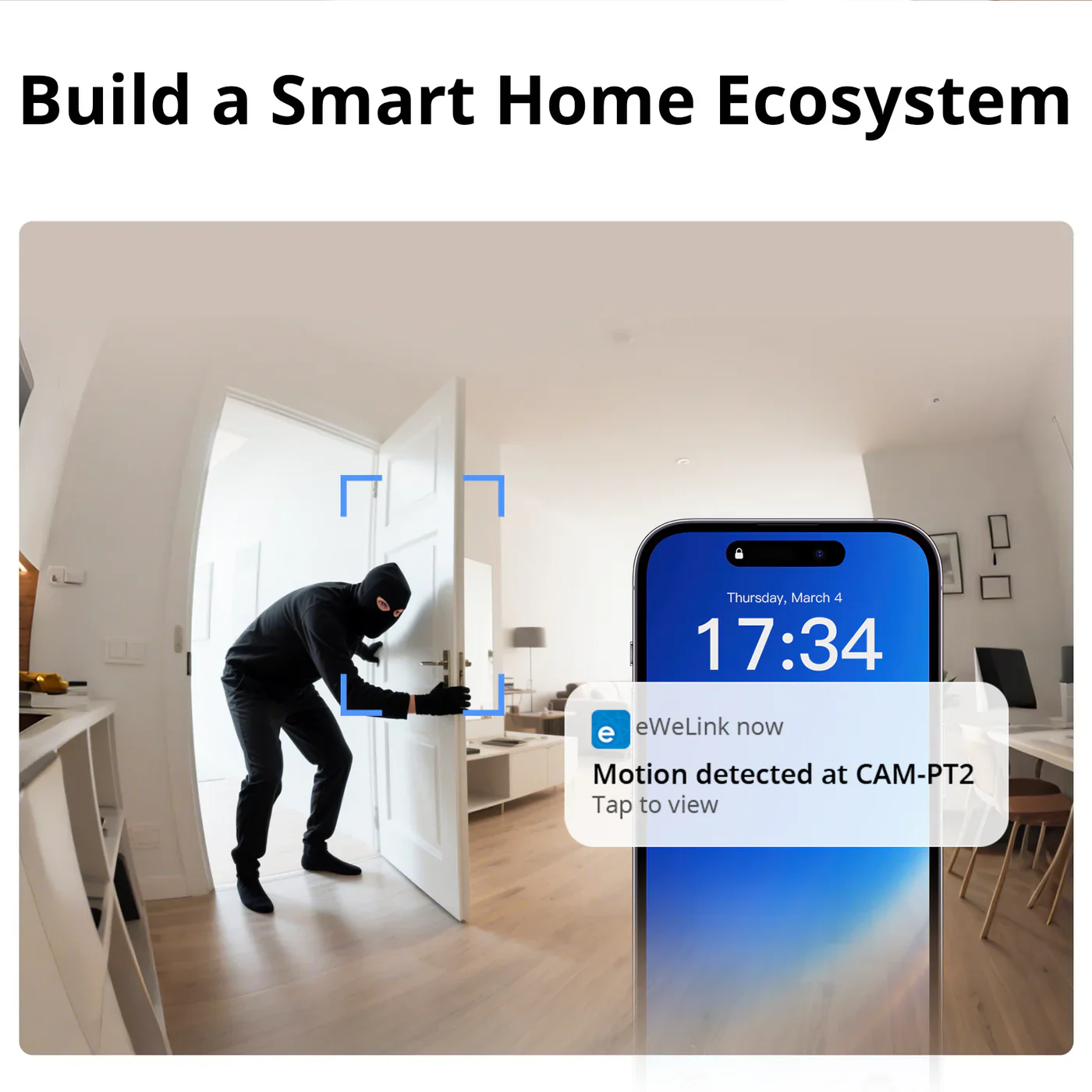 Sonoff 360° Wi-Fi Security Camera with Pan-Tilt - Image 7