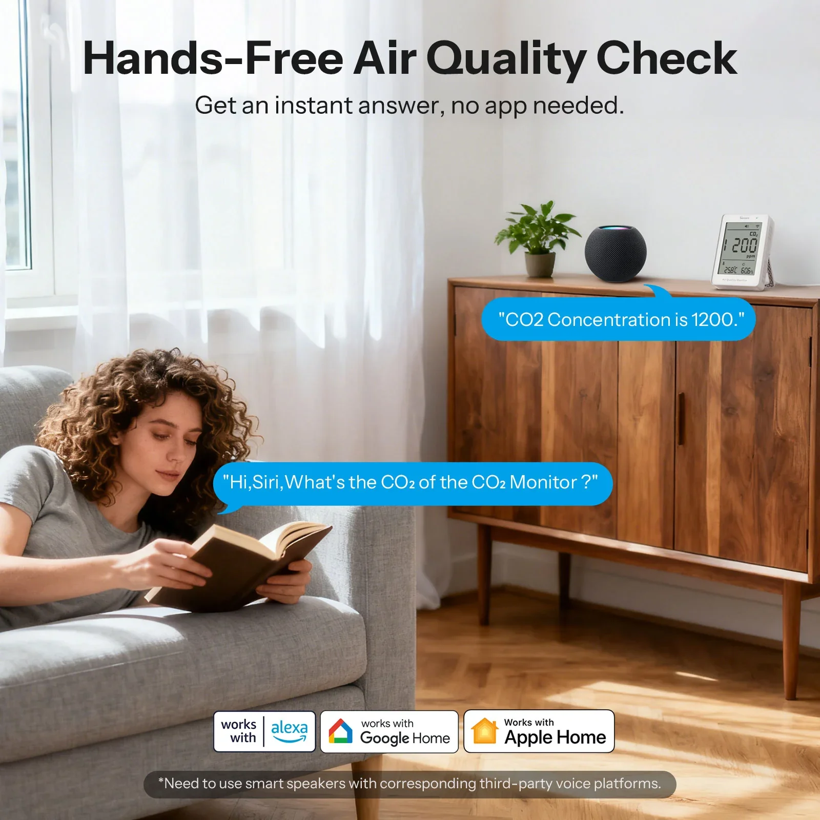 Sonoff AirGuard CO2 Matter Air Quality Monitor - Image 7