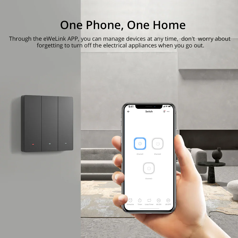 Sonoff Smart Wall Switch (M5 Wi-Fi) - Image 2
