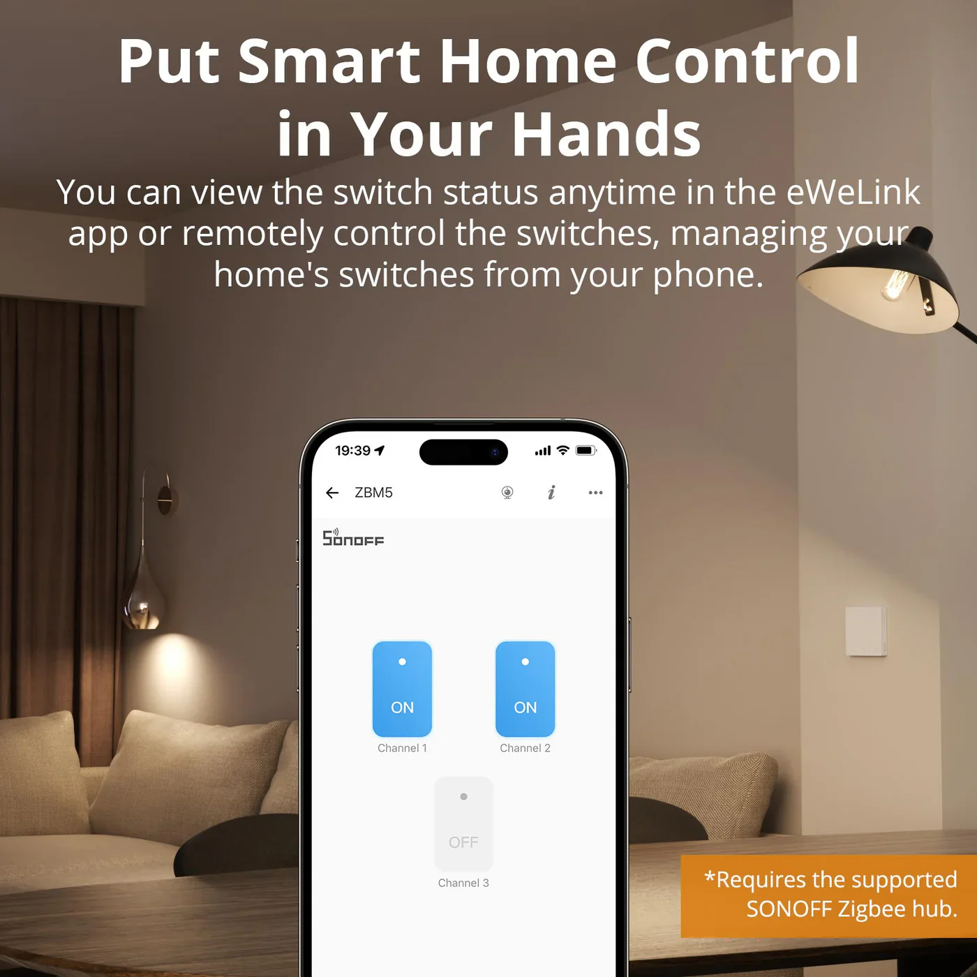 Sonoff Smart Wall Switch (ZBM5 Zigbee) - Image 8