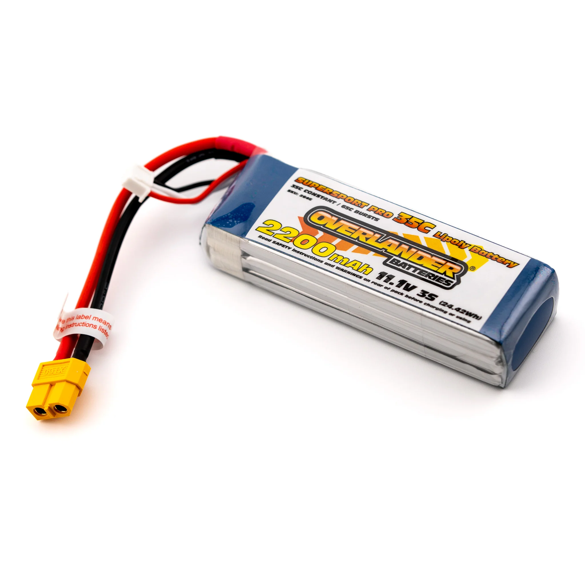 Supersport Pro LiPo Battery (XT60 Connector) - Image 3