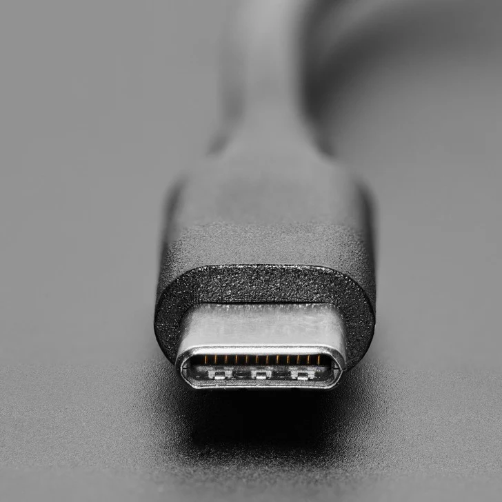 USB Type C Sync Data Cable with On-Off Switch - 28cm long - Image 3
