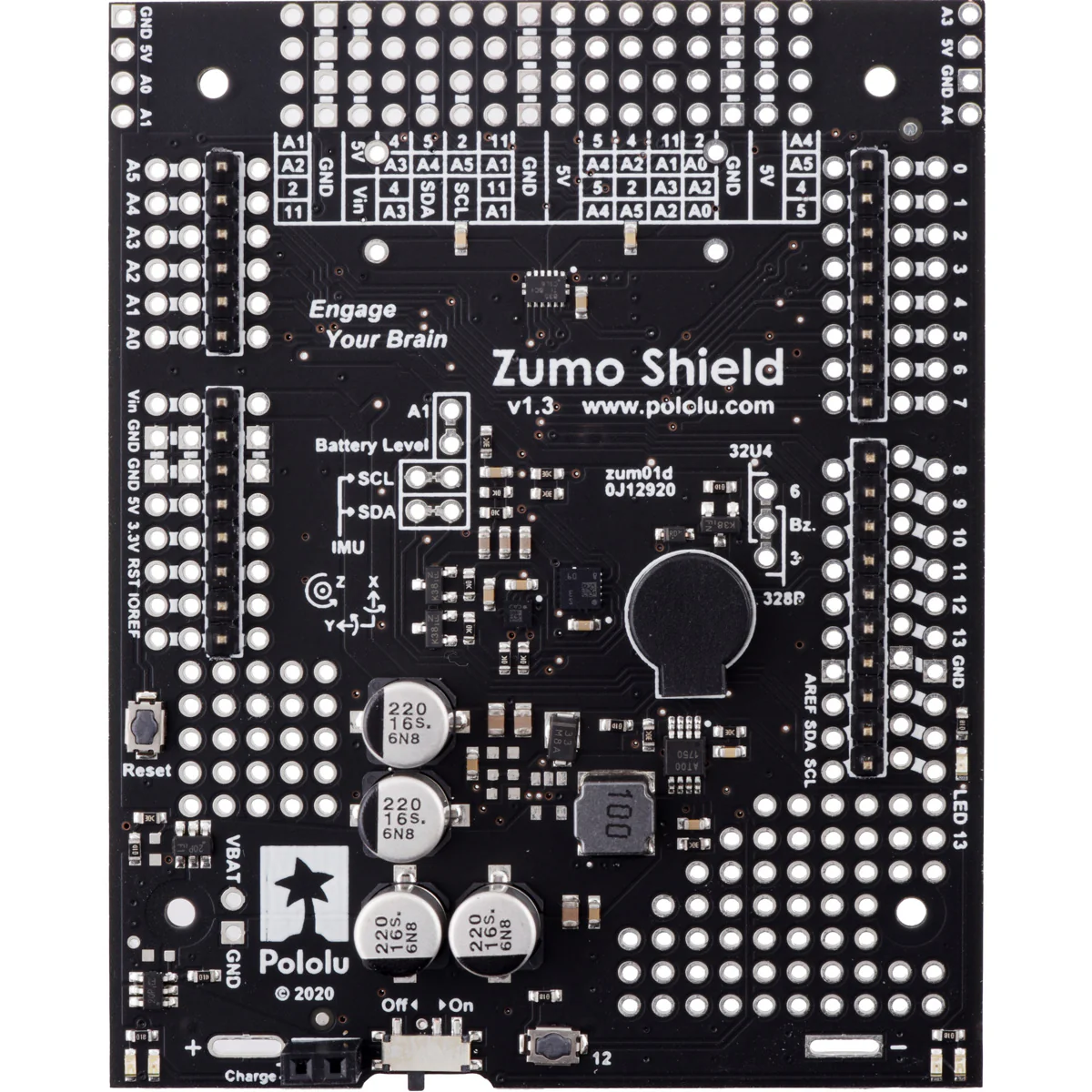 Zumo Shield for Arduino, v1.3 - Image 5